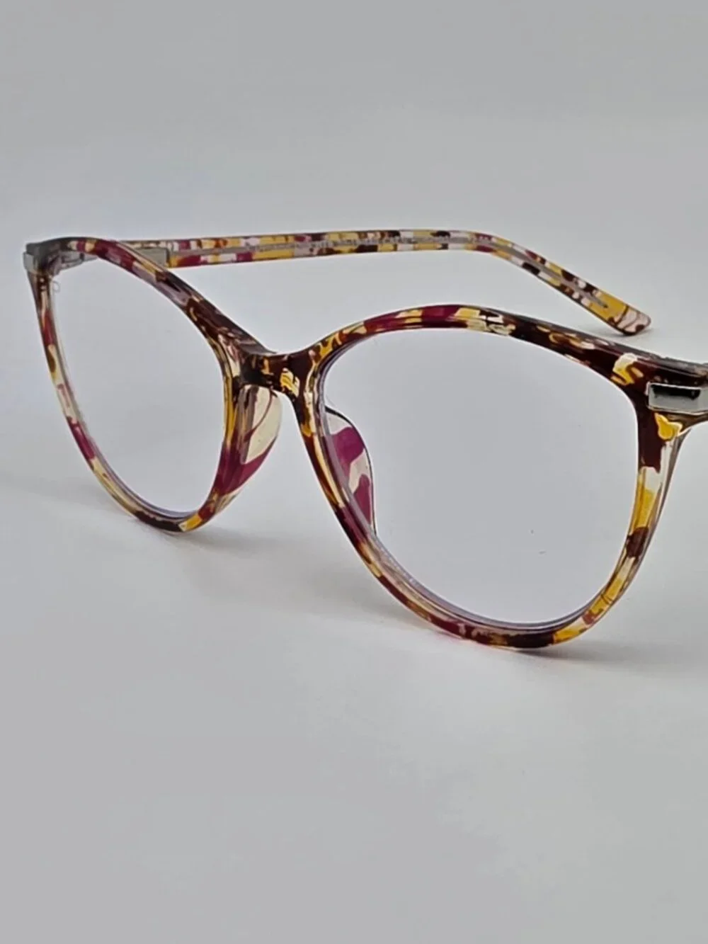 Prive Revaux Dynamic Duo Magenta Tortoise Frame +2.50 Cat Eye Reading Glasses